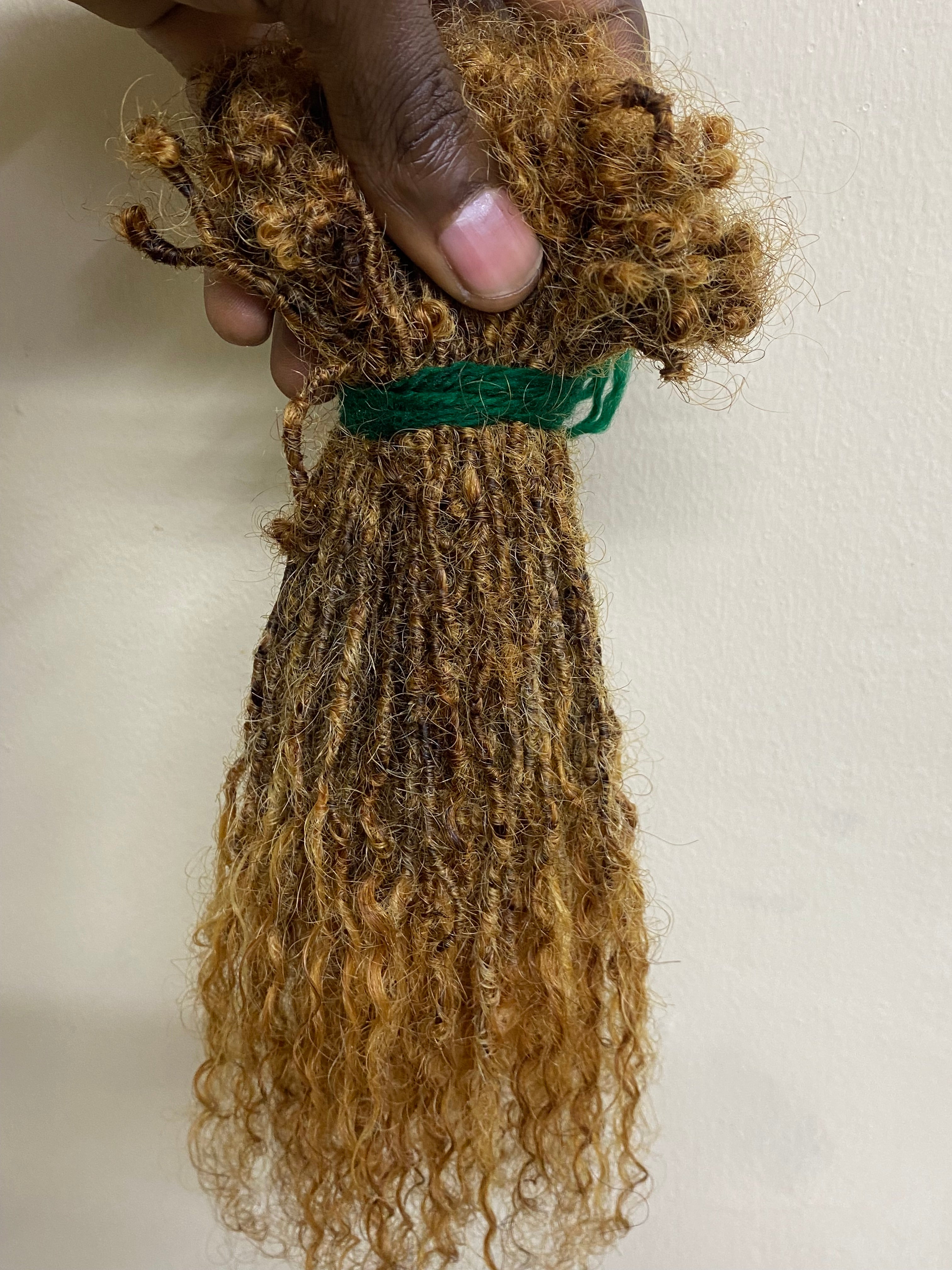 Human hair sisterlocs 14inch/Shoulder length