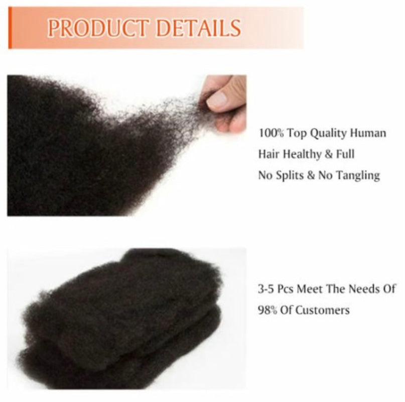 4C Human hair 14inch