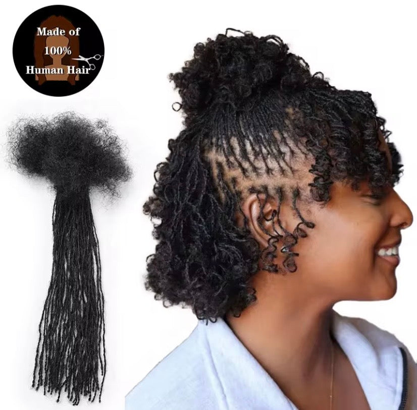 Human hair sisterlocs 16inch